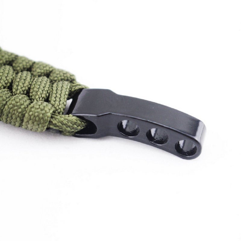DODXIAOBEUL 10 Set Adjustable Alloy Umbrella Rope Holder, U Shape Anchor Shackle, Does Not Fade (Black) - Image 2
